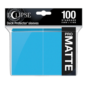 Eclipse-100-Pro-Matte-Sleeves-Sky-Blue